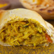 Empanada de frango ao curry